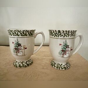 Christmas coffee mugs